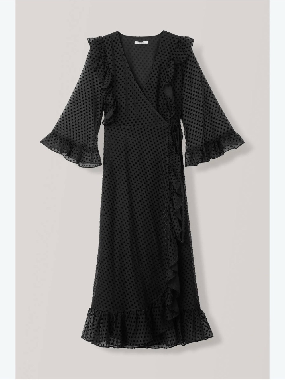 GANNI Jasmine Wrap Dress - BNWT